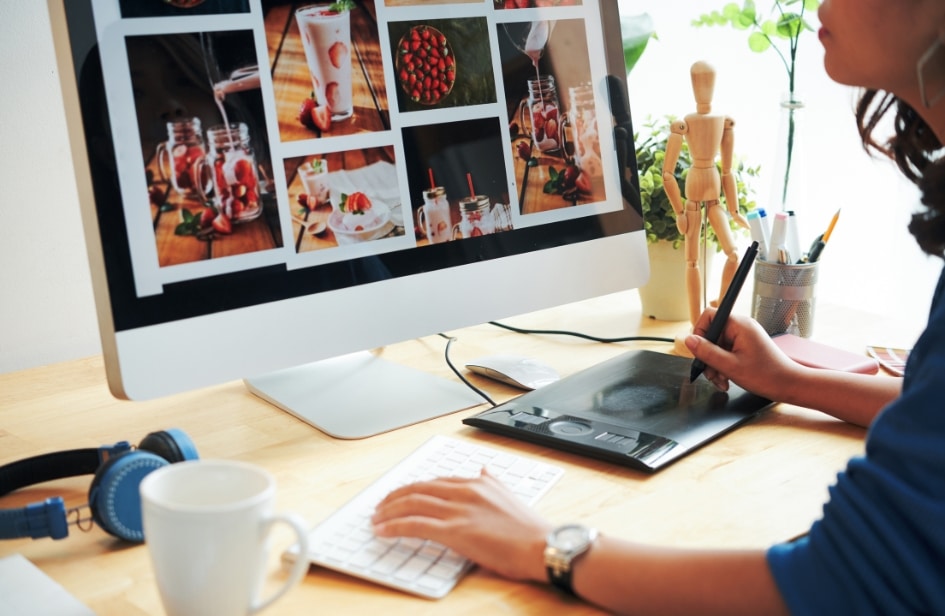 Ilustración de diseño web innovador